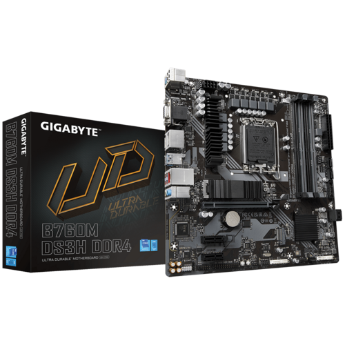 Gigabyte Motherboard B760M DS3H DDR4 Gigabyte Motherboard B760M DS3H DDR4
